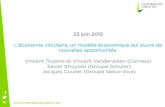 LUXEMBOURG CREATUVE 2015-06-23 : L'économie circulaire (Gr. Schuler)