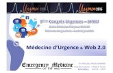 Atelier Médecine d'Urgence Web 2.0 SFMU 2015