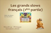 Les grands slows français (1ère partie) envoi