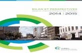 Bilan et perspectives économiques pour la RMR de Québec - 2014-2015