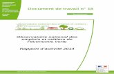 Rapport activite 2014 observatoire emplois metiers economie verte