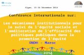 Le rôle de l’Observatoire National du Développement Humain dans le suivi et l’évaluation de l’équité sociale, UNICEF (Maroc)