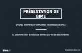 BIME Analytics : Présentation en français
