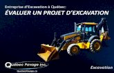 Entreprise d’Excavation à Québec: Évaluer un projet d’Excavation