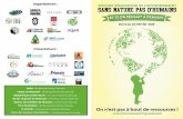 Brochure de la Semaine rimouskoise de l'environnement - Du 14 au 20 février 2015
