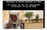 Education en milieu pastoral au Tchad Les enjeux vus par une organisation d’éleveurs: le cas de ADRB