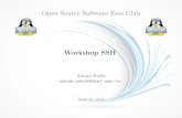 Workshop ssh (OSSEC)