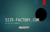 Best practice ecommerce by Size factory