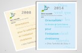 Présentation des orientations diocésaines de Saint-Etienne 2014