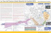 Tour de france / St Quentin plan circulation