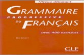 Niveau débutant grammaire progressive du français