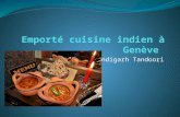 Emporté cuisine indien à genève
