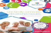 Brochure Facilien, service internet pour les Seniors et leur famille
