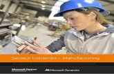 Le secteur industrie & manufacturing by isatech