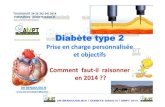 Diabete type 2 :Prise en charge  2014 Generalités DR BENAOUDA