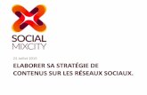SocialMixCity Nantes : La stratégie de contenus