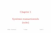 Systèmes Transactionnels(Suite)