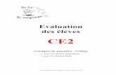 CE2 Evaluation Maitre