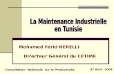 Fr_La Maintenance Industrielle en Tunisie