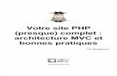Votre Site Php Presque Complet Architecture Mvc Et Bonnes Pratiques