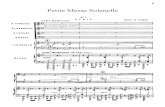 Rossini Gioacchino Petite Messe Solennelle