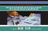 Mathématiques Financières -cours et exercices corrigés(Edition 2001)