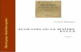 Malegue - Augustin Ou Le Maitre Est Là