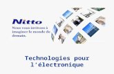 Nitto, technologies pour l'électronique