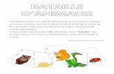 Animaux Bataille 3tailles