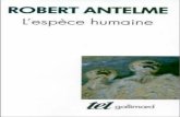 L'espèce Humaine - Robert Antelme
