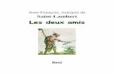 Saint-Lambert Les Deux Amis, Conte Iroquois