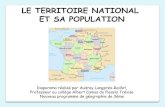 Le Territoire National Et Sa Population