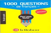 [Collectif] - 1 000 Questions de Français