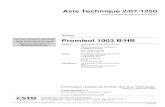 AC07-1250 - promisol 1003B