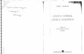 Henri Lefebvre - Lógica Formal, Lógica Dialética