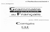 GRÉGOIRE, M. 3. Le Nom in Grammaire Progressive - Perfectionnement - Corrigés [2012]