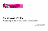 Solidaires Catalogue Syndical 2015