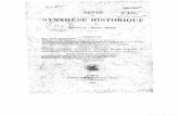 Revue de synthèse historique. Série 1. 001. Tome I-1 (août 1900)