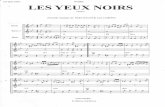 Sheets-Pedro Galdi & Luis Corona - Les Yeux Noirs (Tango)