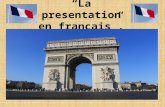 Sujet 3 y 4 La Presentation en Français