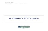 Rapport de Stage hotellerie
