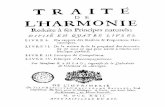 Rameau - Trait de l'Harmonie Reduite a Ses Principes Naturels 1722