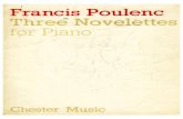 Poulenc Trois Novelettes
