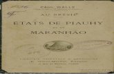 Paul Walle - États de Piauhy Et de Maranhão