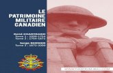 Le Patrimoine Militaire Canadien