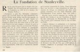 La Fondation de Stanleyville.