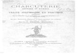 Charcuterie Ancienne Et Moderne - de Louis-François. Dronne(1869, Paris)