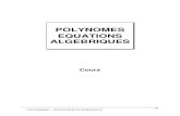 Chap2 : Polynomes