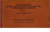 Traité de Stylistique Française. Vol. 2