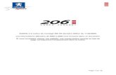 Peugeot 206 Racing Manual